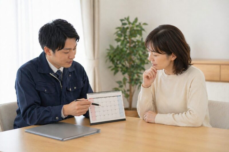 日程確定